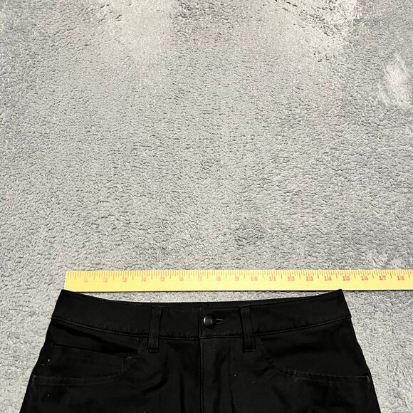 Lululemon ABC Classic Fit Pants Mens 28 (29x32.5) Black Warpstreme Straight *** - Picture 6 of 9